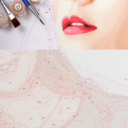 Custom Photo Paint By Number Digital Art Painting Frameless 50*60cm-Blongser