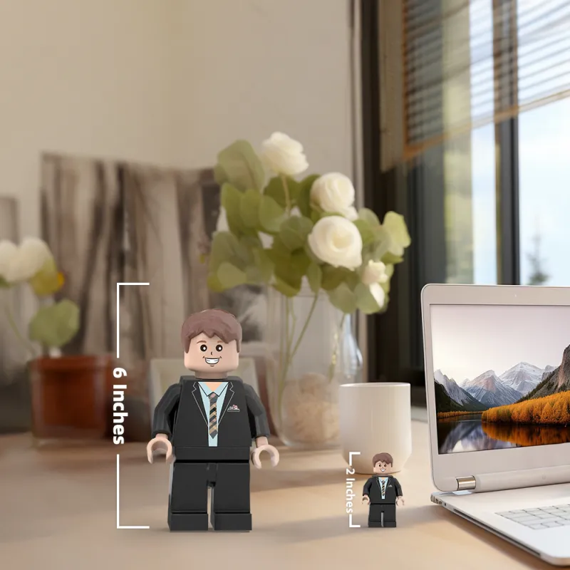 3D Print Custom Giant Minifigs Personalized Photo Giant Minifigs Turn Your Photo into Minifigs-Blongser