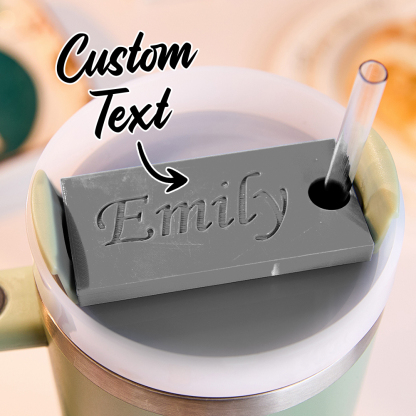 Custom 3D Printing Tumbler Name Plate Tag for 40oz Stanley Tumbler Gift for Her-Blongser