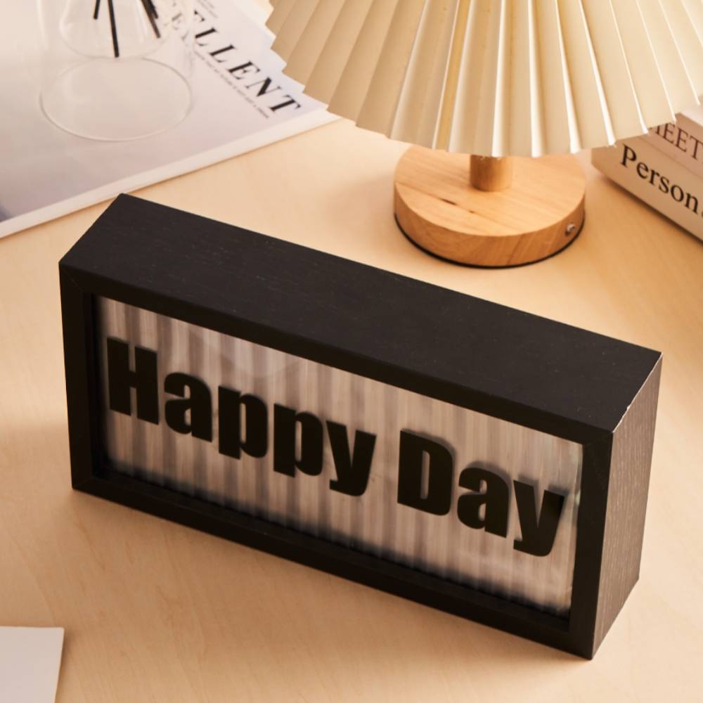 Personalized Bluetooth Speaker with Light Custom Text Bluetooth Speaker Unique Gift for Him-Blongser