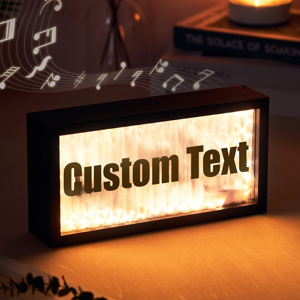 Personalized Bluetooth Speaker with Light Custom Text Bluetooth Speaker Unique Gift for Him-Blongser