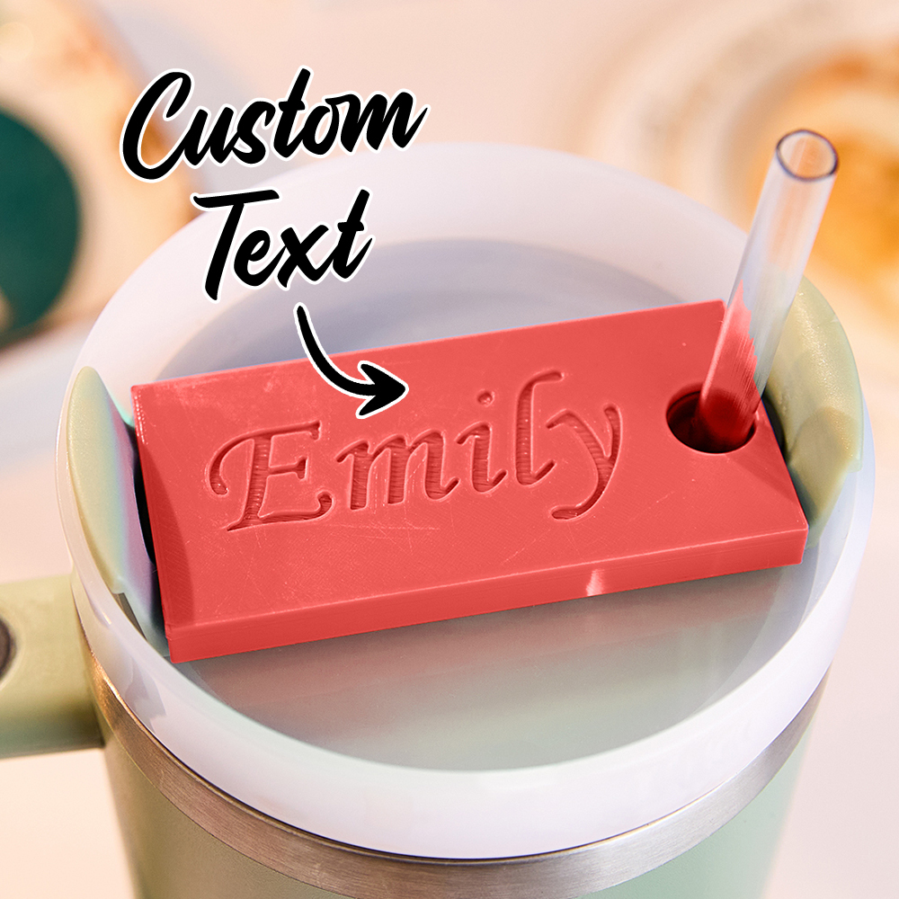 Custom 3D Printing Tumbler Name Plate Tag for 40oz Stanley Tumbler Gift for Her-Blongser