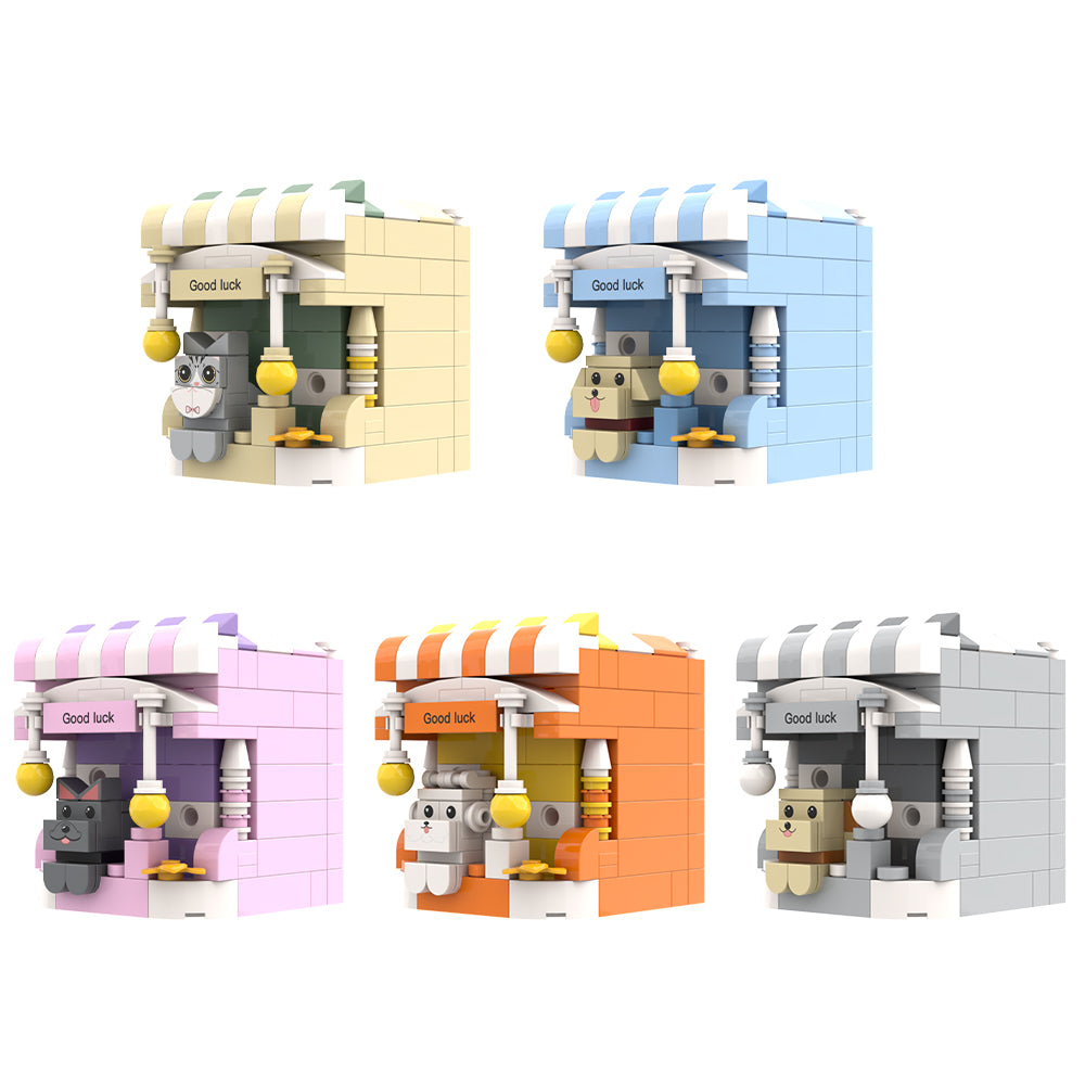 Custom Brick Figures Pen Holder Personalized Brick Figures and Pen Holder Pet Pen Holder-Blongser