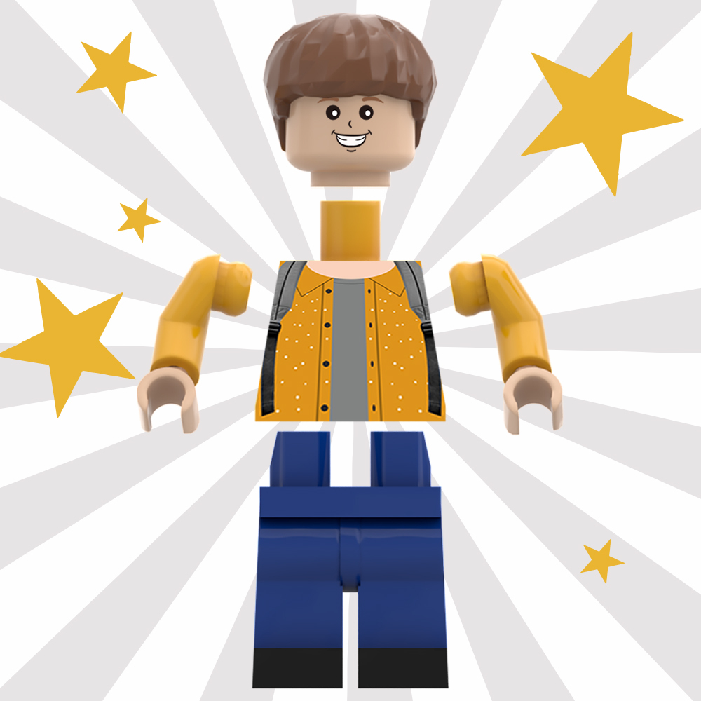 Fully Customizable Giant Minifigs Personalized Full-Body Brick Figure Boss's Day Gift Production Time: 7–10 Working Days-Blongser