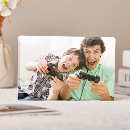 Custom Acrylic Block Photo Frame Desktop Picture Frame Plaque-Blongser