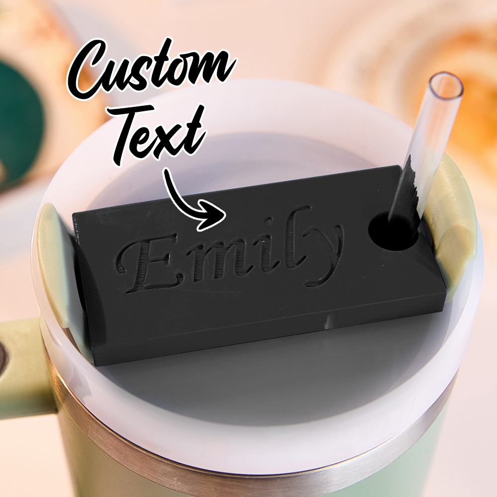 Custom 3D Printing Tumbler Name Plate Tag for 40oz Stanley Tumbler Gift for Her-Blongser