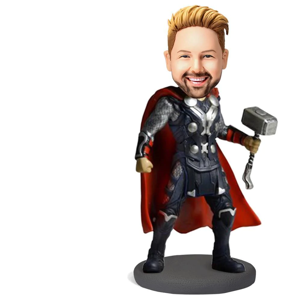 The Mighty Thor Popular Custom Bobblehead With Engraved Text-Blongser