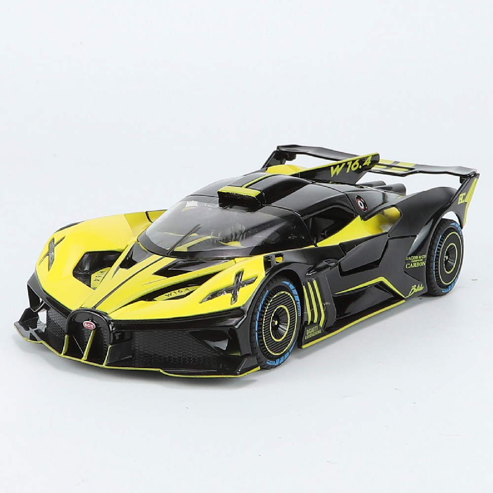 TANKCANVAS-Die-casting model car 1:24 Bugatti divo simulation alloy static model