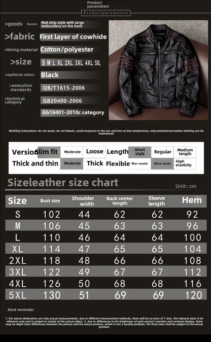 Tankcanvas New Motorcycle Jacket Men Cowhide Motocross Jacket Leather Winter Windproof Racing Suit Wear-resistant Moto Clothing For Harley-Tankcanvas