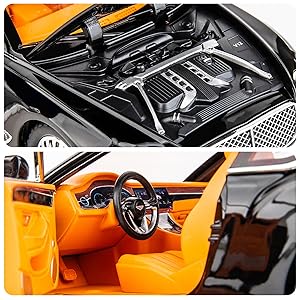 TANKCANVAS-Die-casting model car 1:24 Bentley Continental GT simulation alloy static model