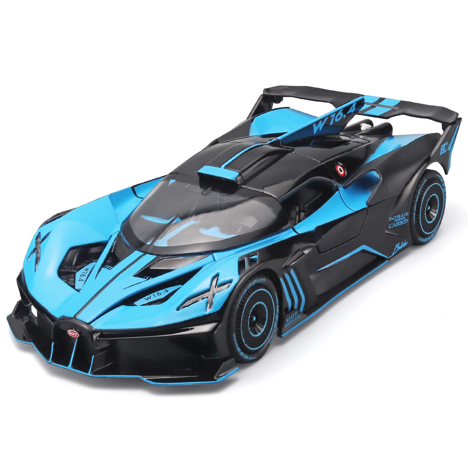 TANKCANVAS-Die-casting model car 1:24 Bugatti divo simulation alloy static model