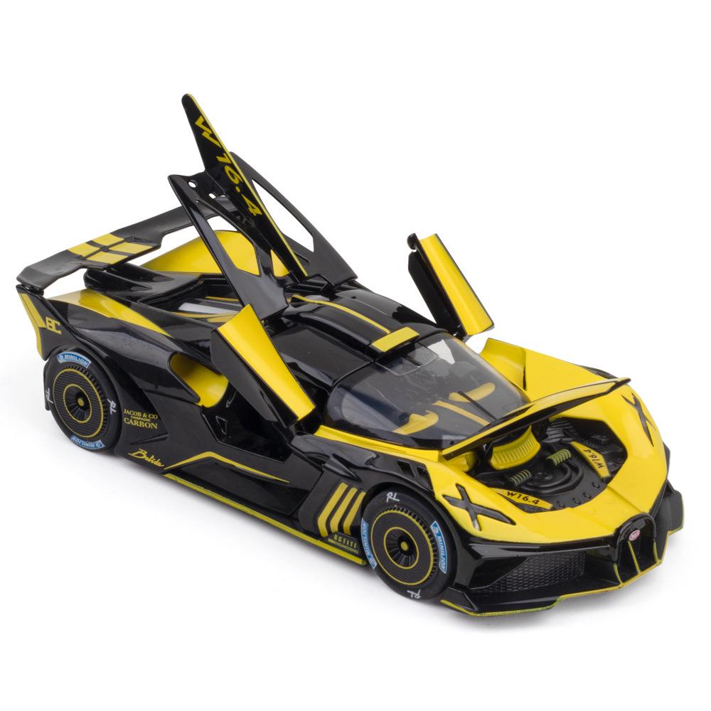 TANKCANVAS-Die-casting model car 1:24 Bugatti divo simulation alloy static model