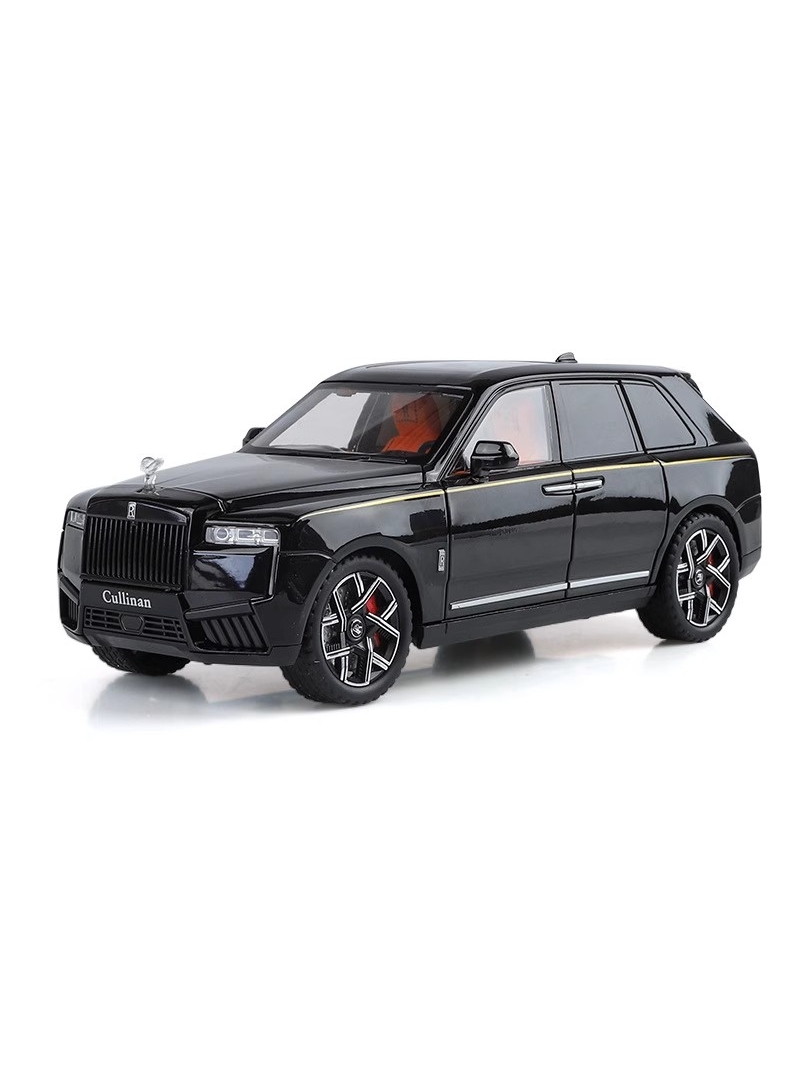 TANKCANVAS-Diecast Model Car For 1:24 Rolls-Royce Cullinan Simulation Alloy Static Model