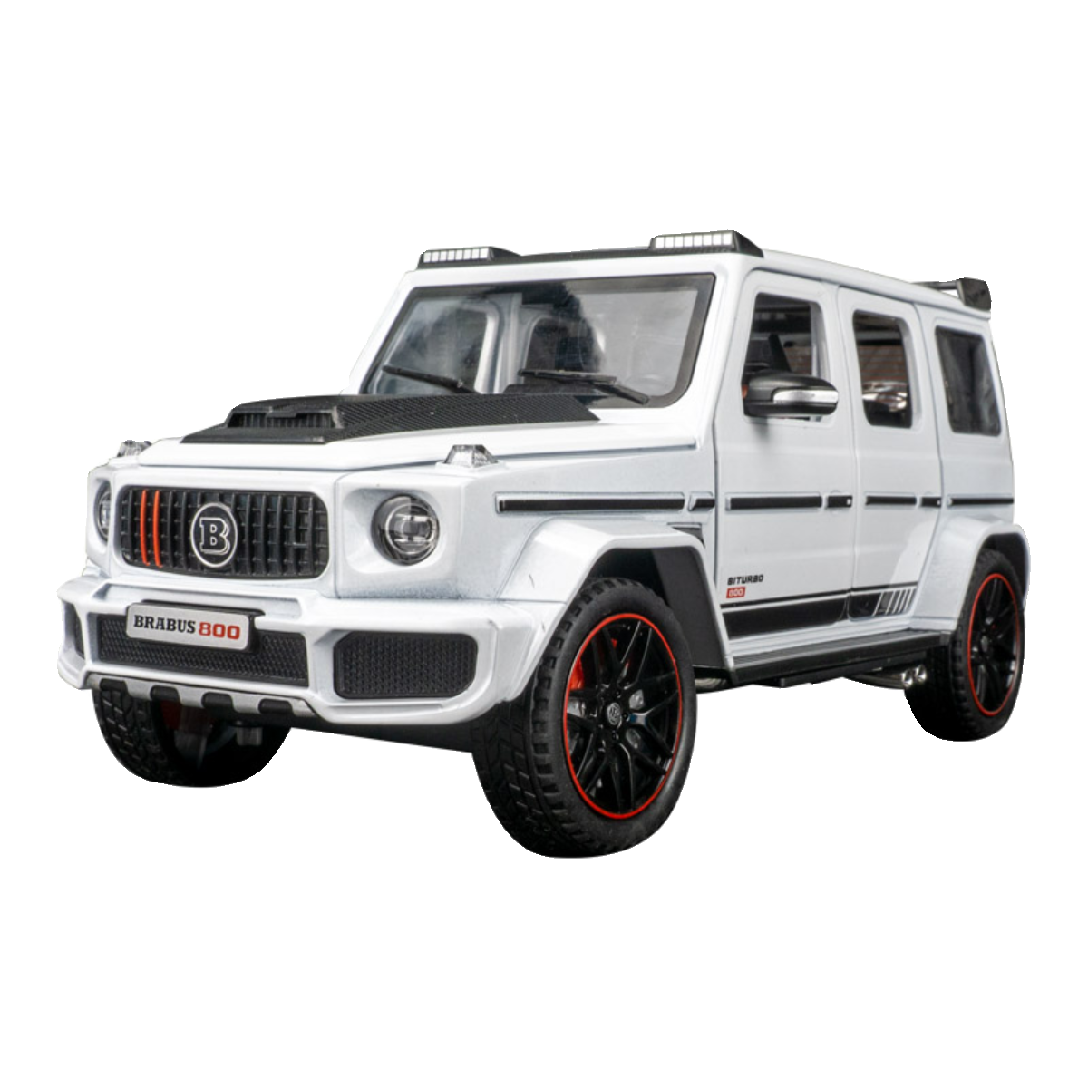 TANKCANVAS-Diecast Model Car For 1:24 Mercedes-Benz Big G Simulation Alloy Static Model