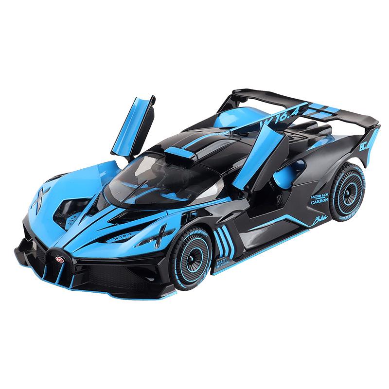 TANKCANVAS-Die-casting model car 1:24 Bugatti divo simulation alloy static model