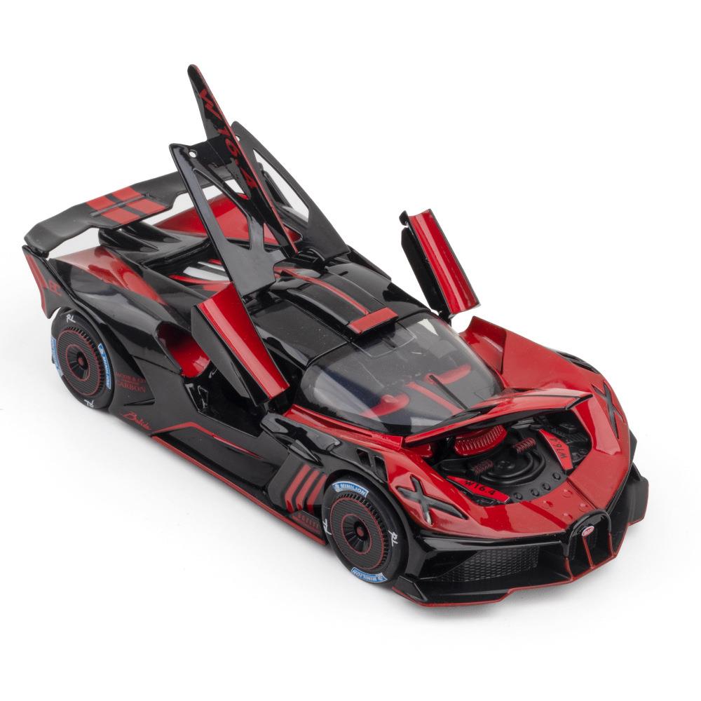 TANKCANVAS-Die-casting model car 1:24 Bugatti divo simulation alloy static model