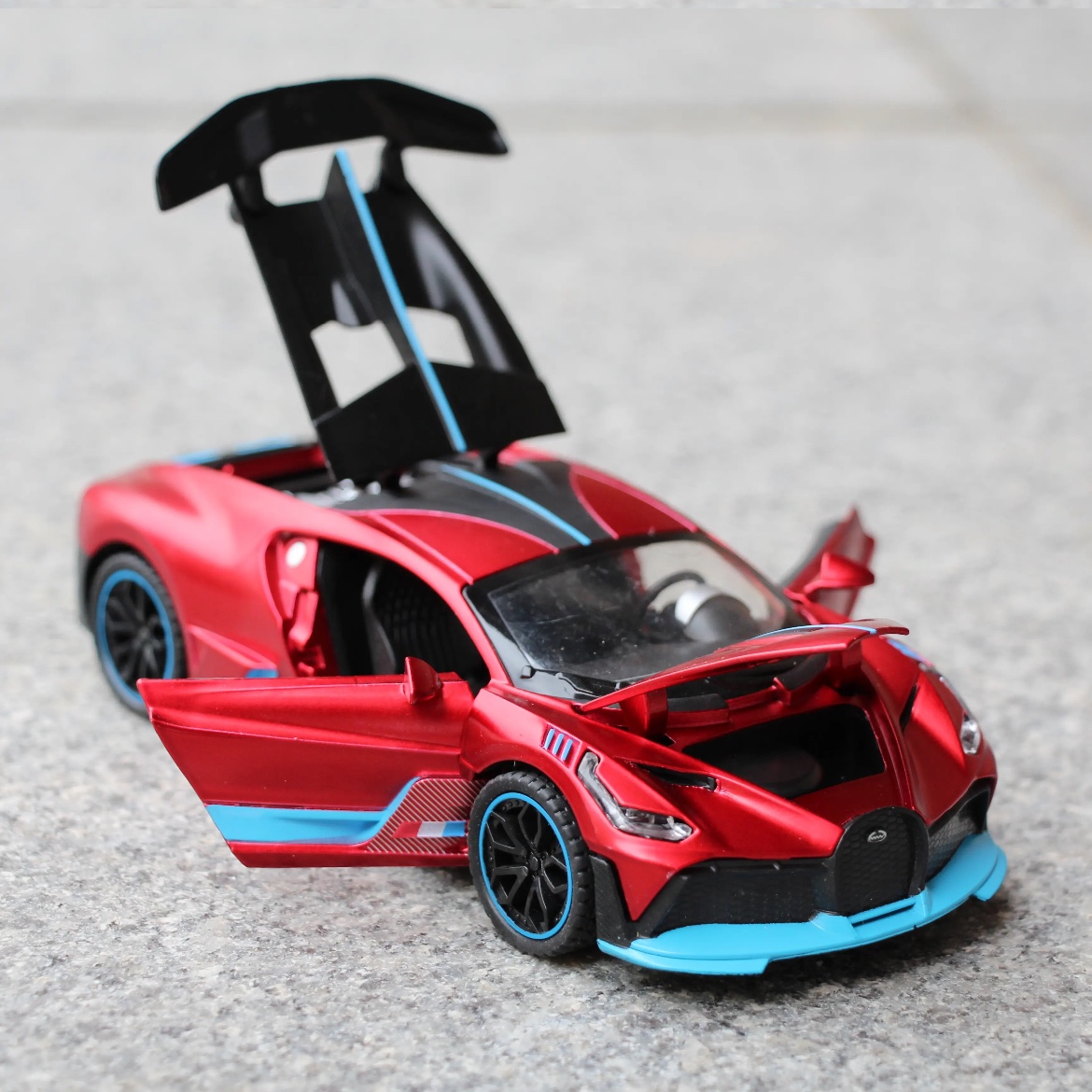 TANKCANVAS-Die-casting car model 1:24 for Bugatti Veyron Simulation Alloy Static Model