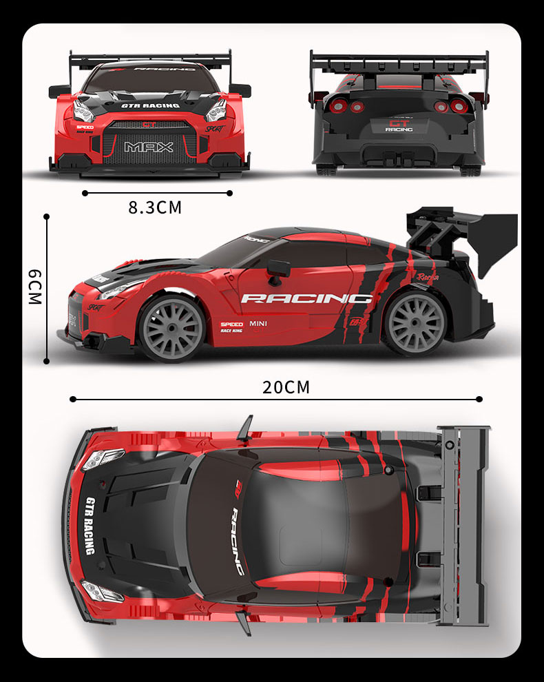 TANKCANVAS-Die-casting model car 1:24 Nissan God of War GTR simulation alloy static model