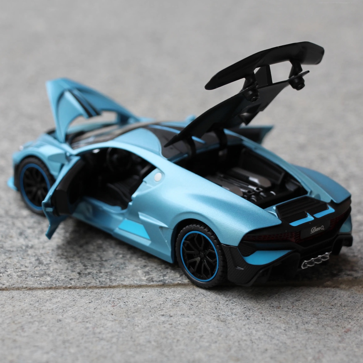 TANKCANVAS-Die-casting car model 1:24 for Bugatti Veyron Simulation Alloy Static Model