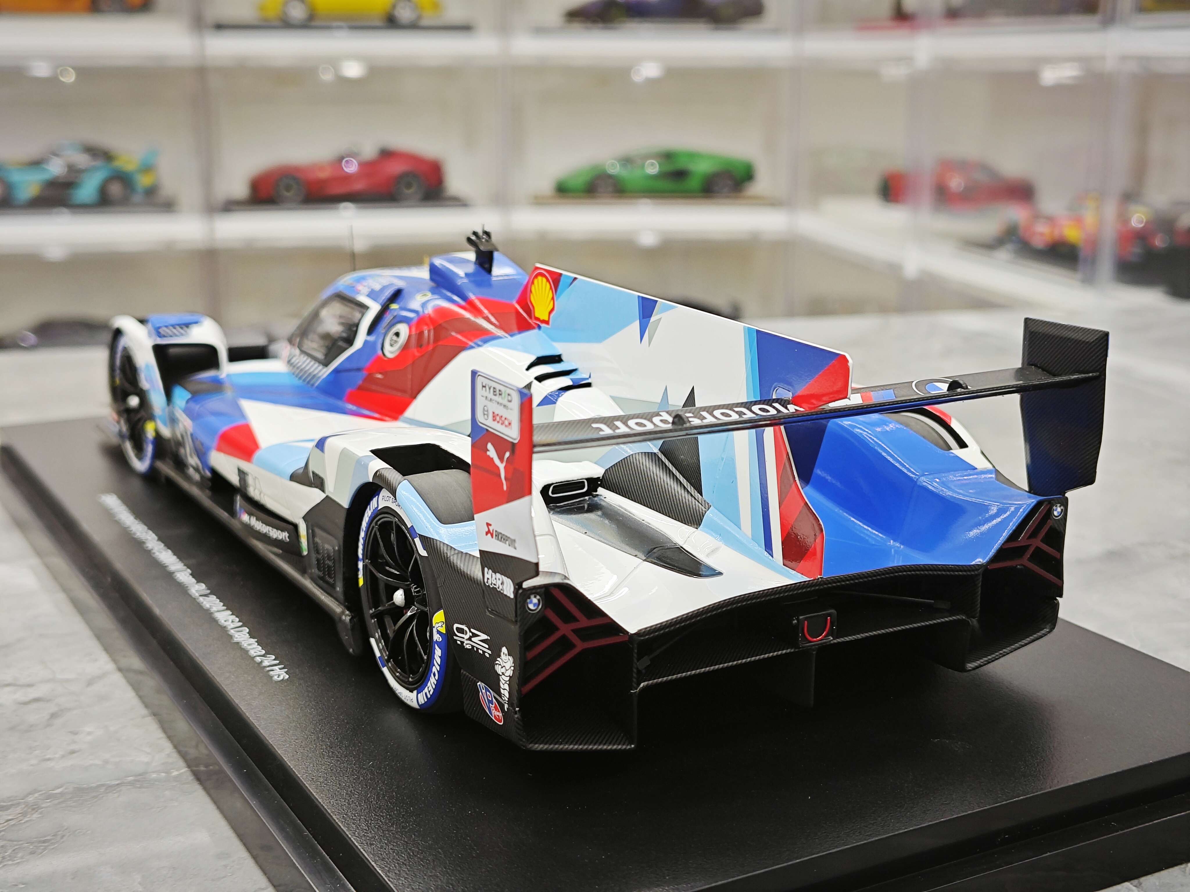 TANKCANVAS-Diecast Model Car 1:24 For BMW M-Hybrid Simulation Alloy Static Model
