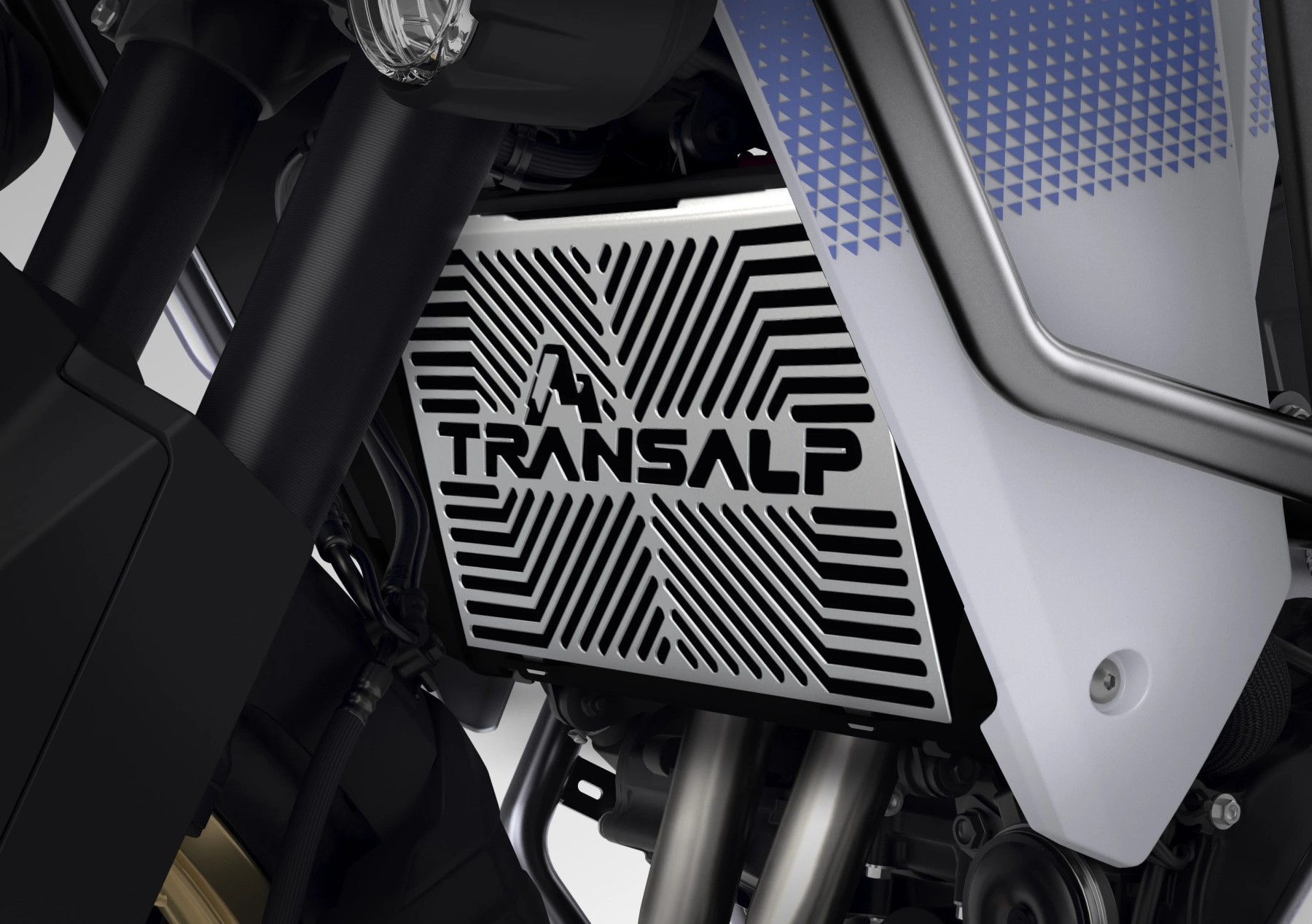 Motorcycle Radiator Grille Guard Cover Protection Mesh For HONDA XL750 TRANSALP 2023-2025-Tankcanvas