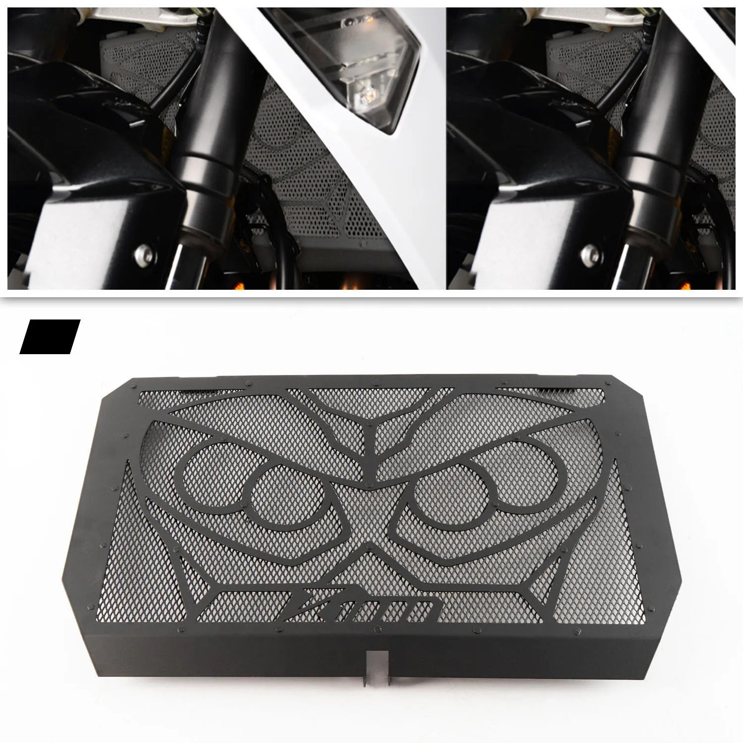 Tankcanvas Motorcycle Accessories Radiator Grille Guard Cover Water Tank Protection Guards For Kawasaki Z1000 2014-2022-Tankcanvas