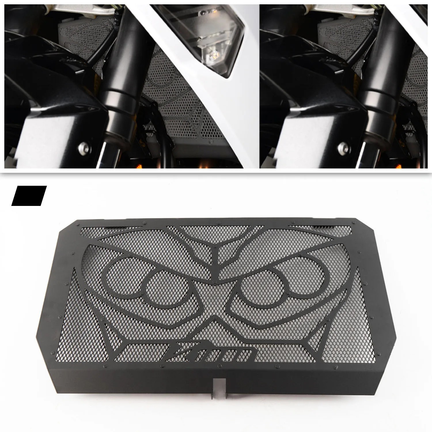 Tankcanvas Motorcycle Accessories Radiator Grille Guard Cover Water Tank Protection Guards For Kawasaki Z1000 2014-2022-Tankcanvas