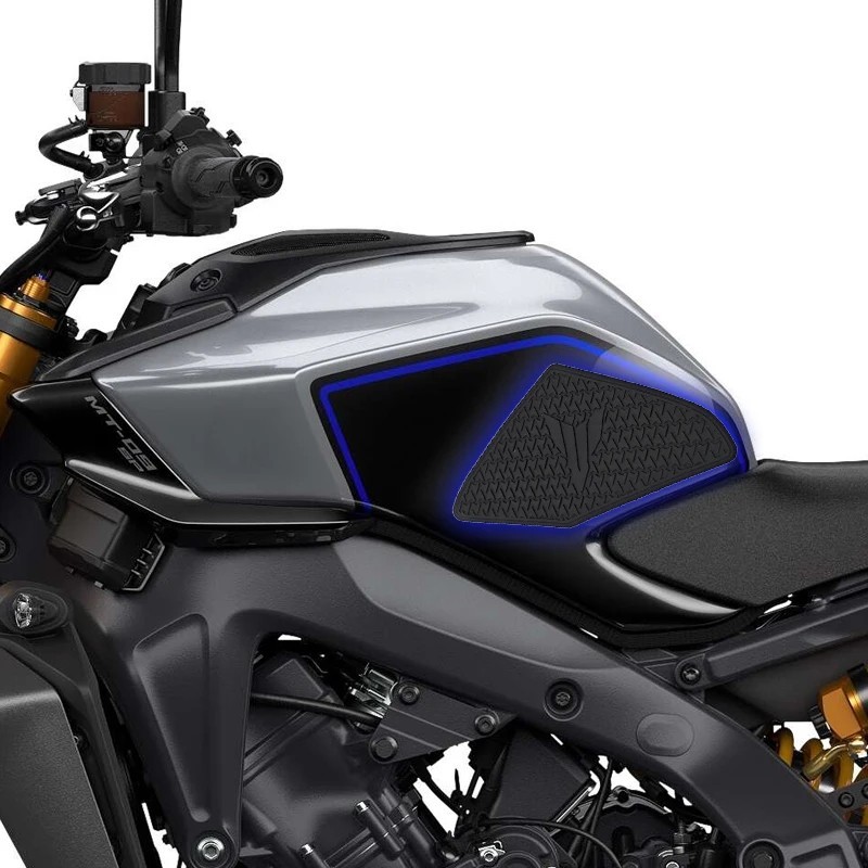Motorcycle Tank Pad Protector Kit Anti-Slip Side Knee Grip Traction Fuel Tank Stickers Fit For MT-09 SP 2024 2025 Decorative Sticker-Tankcanvas