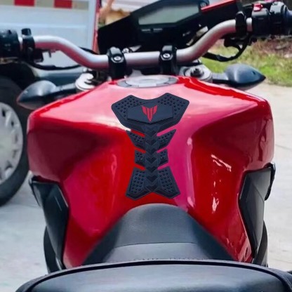 Tankcavas Motorcycle Fuel Tank Pad Protection Kit Sticker Anti-slip Fuel Tank Pad 3D Side Air Knee Grip Traction Pad Suitable for MT series universal-Tankcanvas