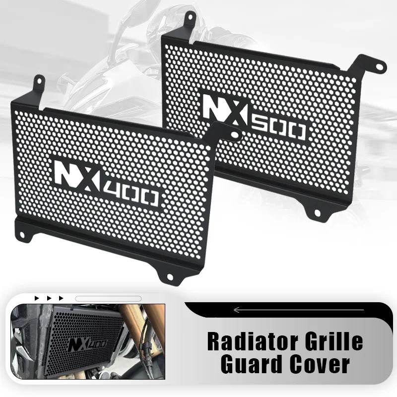 Motorcycle Radiator Grille Guard Cover Protection Mesh For HONDA NX400 NX500 2023-2025-Tankcanvas