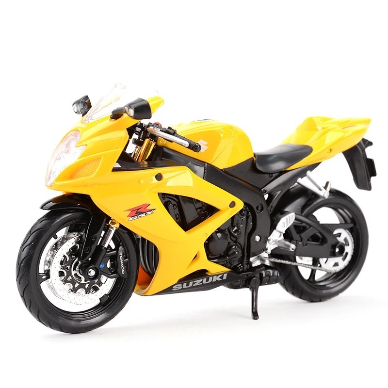 Tankcanvas 1:12 For Suzuki GSX-R600 Motorcycle Die-cast Model Motorcycle Lovers Collectibles Boys Gifts kids toy-Tankcanvas
