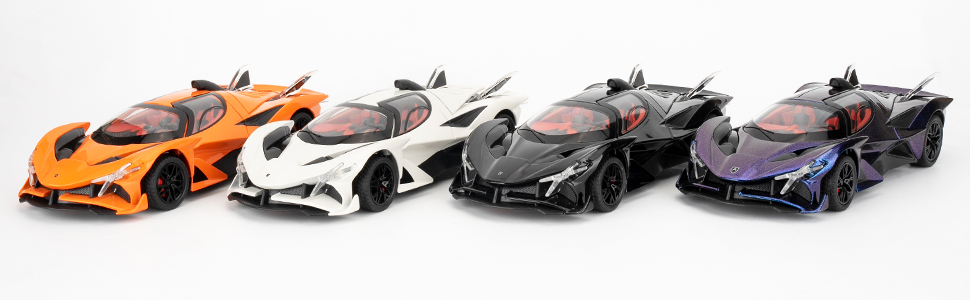 TANKCANVAS-Diecast Model Car 1:24 For Apollo Project EVO Simulation Alloy Static Model-Tankcanvas