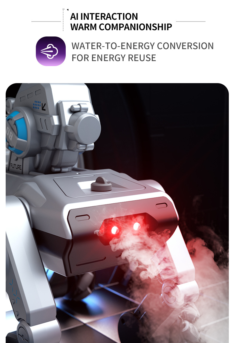 Smart Eight-Drive Interactive Remote Control Robot Dog Toy