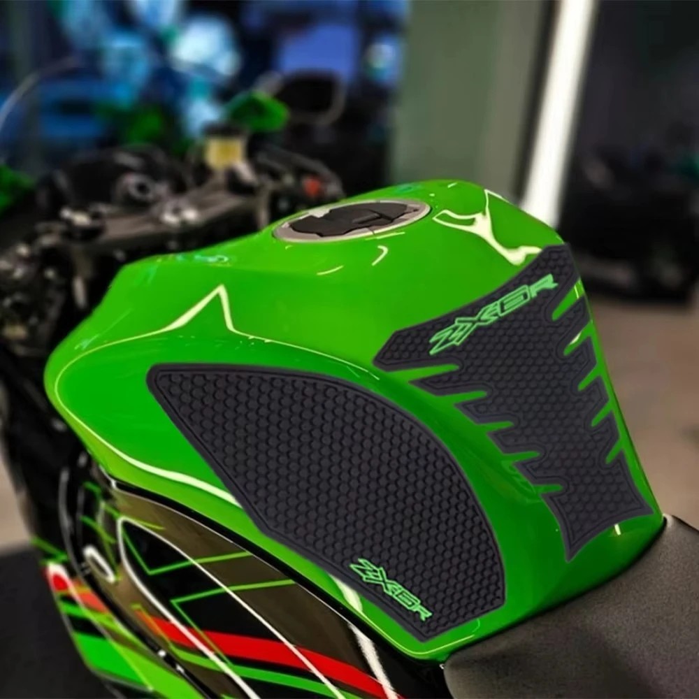 Tankcanvas-Motorcycle Tank pad Protector kit For Kawasaki Ninja ZX-6R Tank Grips-Tankcanvas