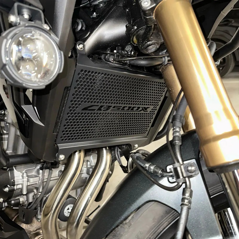 Tankcanvas Motorcycle Accessories Radiator Grille Guard Protection Cover For HONDA CB500X 2022-2024-Tankcanvas