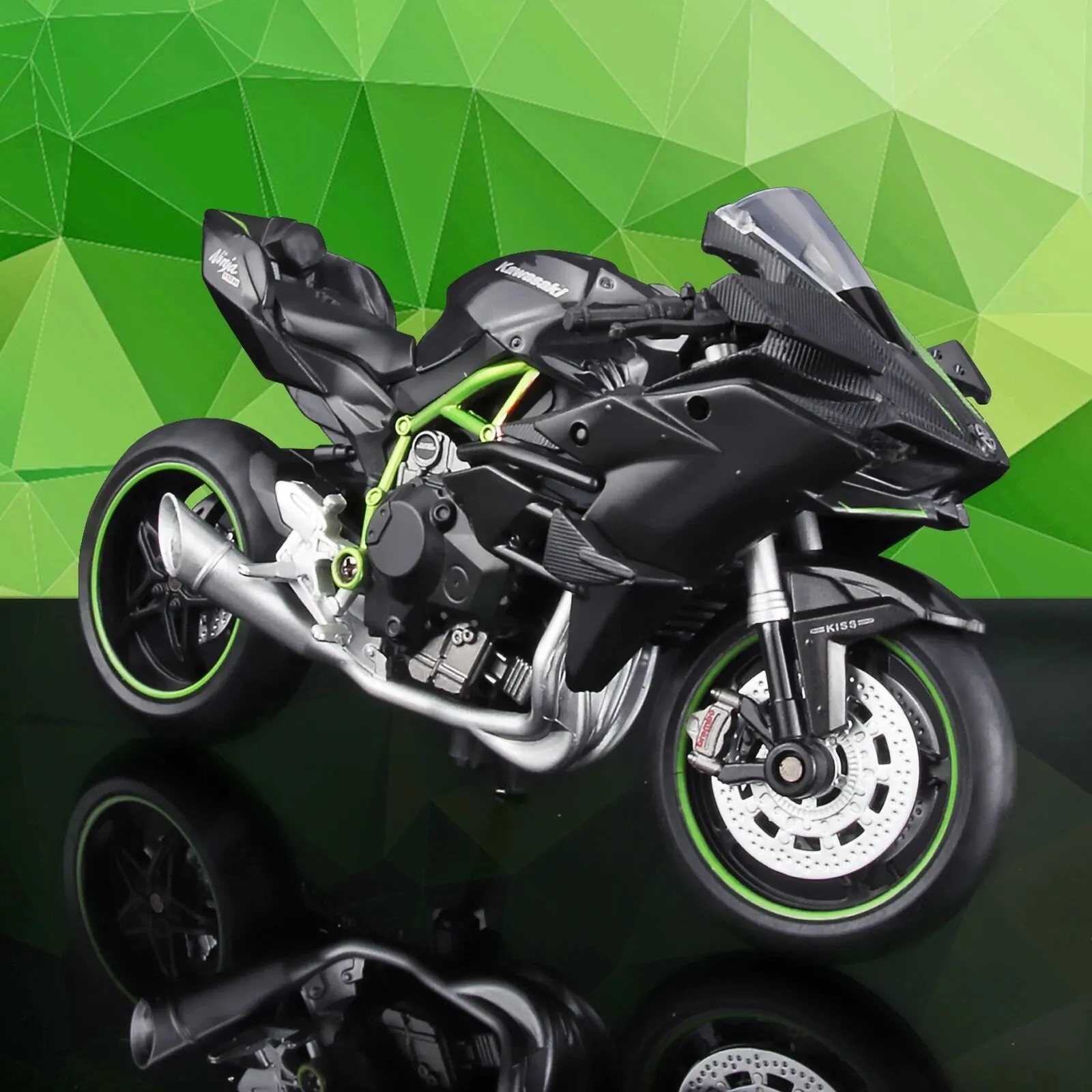 Tankcanvas 1:12 Scale For Kawasaki Motorcycle Die-cast Model Motorcycle Lovers Collectibles Boys Gifts kids toy-Tankcanvas