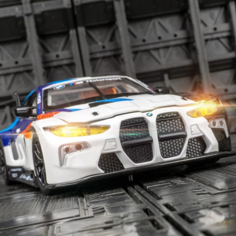 TANKCANVAS-Diecast Model Car 1:24 For BMW M Power Simulation Alloy Static Model