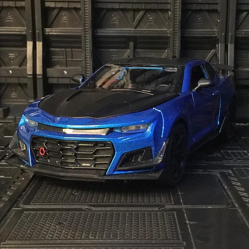 TANKCANVAS-Diecast Model Car For 1:24 Chevrolet Camaro Simulation Alloy Static Model