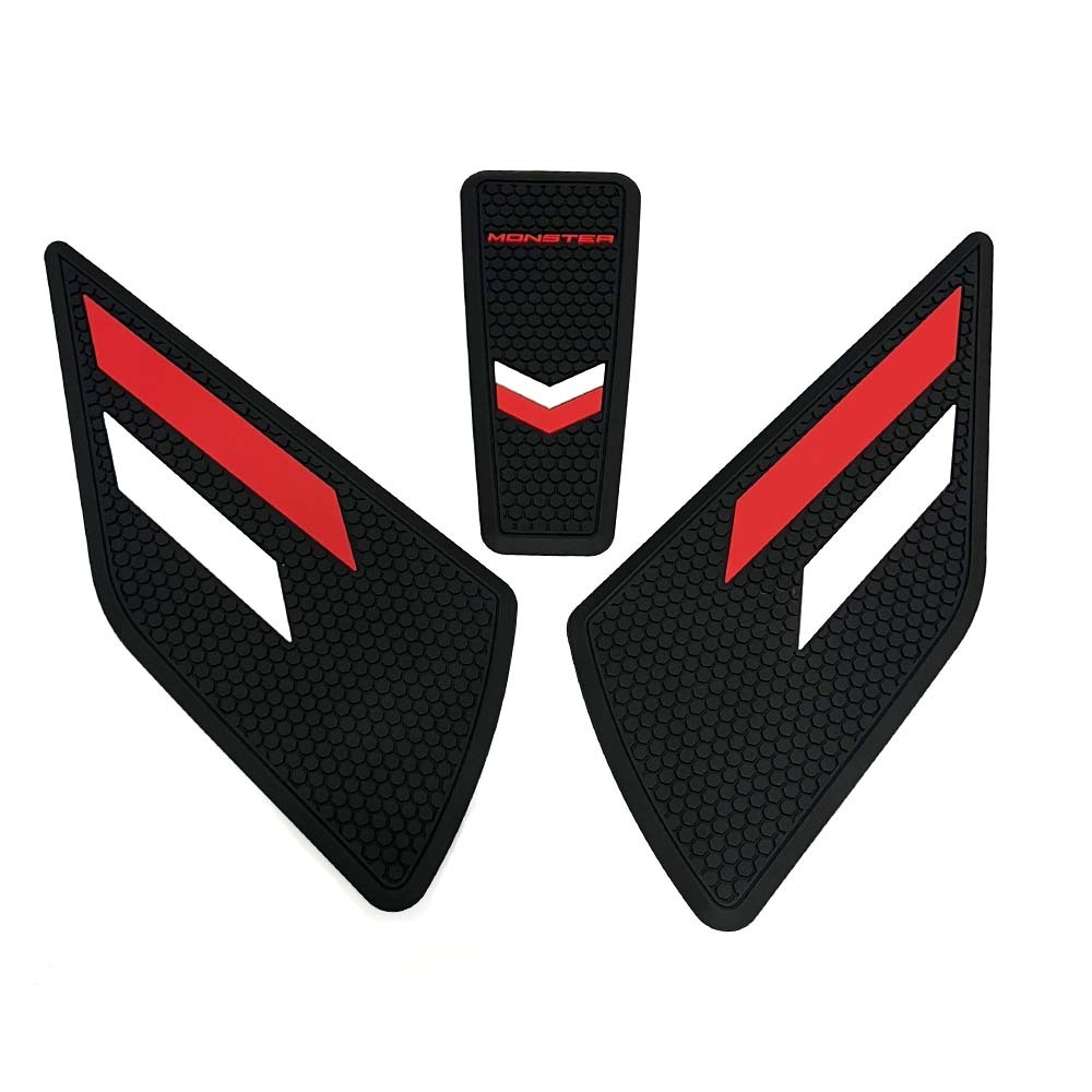 Tankcanvas Motorcycle Tank pad Protector kit For DUCATI MONSTER 937 SP 2021-2023 Tank Grips-Tankcanvas