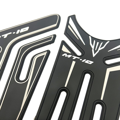Tankcavas Motorcycle Fuel Tank Pad Protection Kit Sticker Anti-slip Fuel Tank Pad 3D Side Air Knee Grip Traction Pad Suitable for Yamaha MT-10-Tankcanvas
