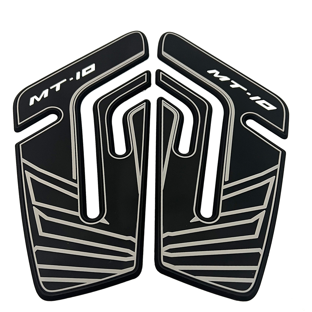 Tankcavas Motorcycle Fuel Tank Pad Protection Kit Sticker Anti-slip Fuel Tank Pad 3D Side Air Knee Grip Traction Pad Suitable for Yamaha MT-10-Tankcanvas