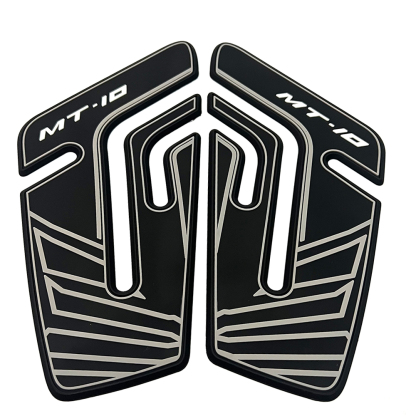 Tankcavas Motorcycle Fuel Tank Pad Protection Kit Sticker Anti-slip Fuel Tank Pad 3D Side Air Knee Grip Traction Pad Suitable for Yamaha MT-10-Tankcanvas