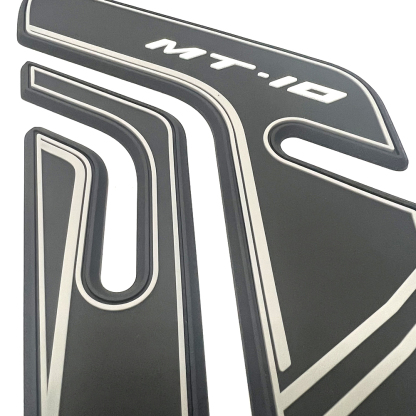 Tankcavas Motorcycle Fuel Tank Pad Protection Kit Sticker Anti-slip Fuel Tank Pad 3D Side Air Knee Grip Traction Pad Suitable for Yamaha MT-10-Tankcanvas