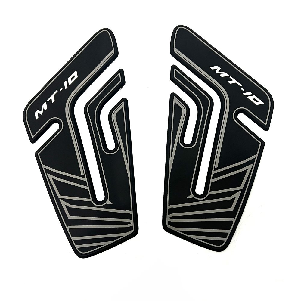 Tankcavas Motorcycle Fuel Tank Pad Protection Kit Sticker Anti-slip Fuel Tank Pad 3D Side Air Knee Grip Traction Pad Suitable for Yamaha MT-10-Tankcanvas