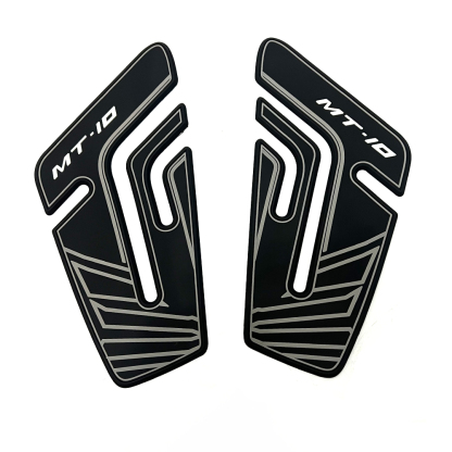 Tankcavas Motorcycle Fuel Tank Pad Protection Kit Sticker Anti-slip Fuel Tank Pad 3D Side Air Knee Grip Traction Pad Suitable for Yamaha MT-10-Tankcanvas