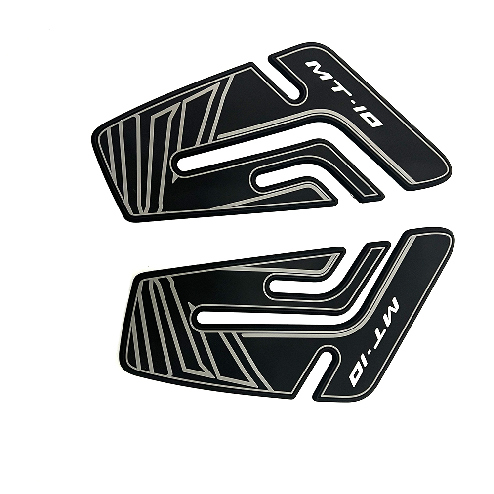Tankcavas Motorcycle Fuel Tank Pad Protection Kit Sticker Anti-slip Fuel Tank Pad 3D Side Air Knee Grip Traction Pad Suitable for Yamaha MT-10-Tankcanvas