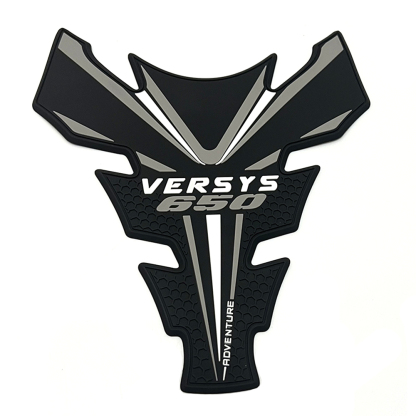 Tankcavas Motorcycle Fuel Tank Pad Protection Kit Sticker Anti-slip Fuel Tank Pad 3D Side Air Knee Grip Traction Pad Suitable for Kawasaki Versys 650-Tankcanvas