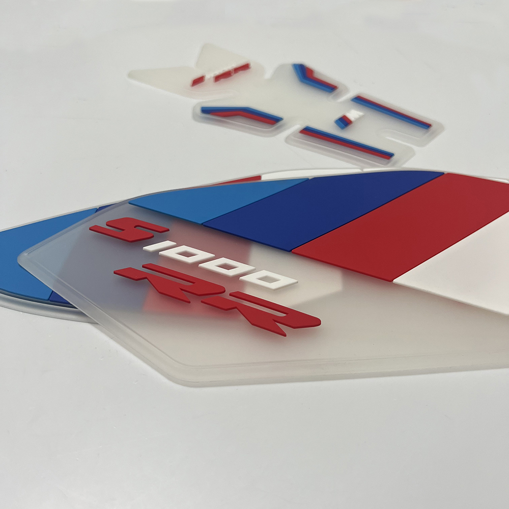 Motorcycle Tank Pad Protector Side Decals Anti Slip Fuel Tank Pad Stickers For BMW S1000RR 2019-2023 Compatible Rubber Pad-Tankcanvas