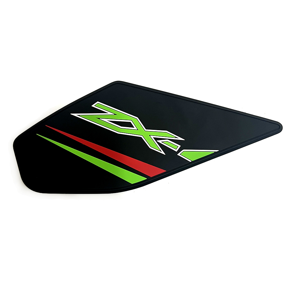 Tankcavas Motorcycle Tank Pad Protector Kit Sticker Anti Slip Fuel Tank Pad 3D Side Gas Knee Grip Traction Pads For Kawasaki Ninja ZX6R ZX-6R 2024-Tankcanvas