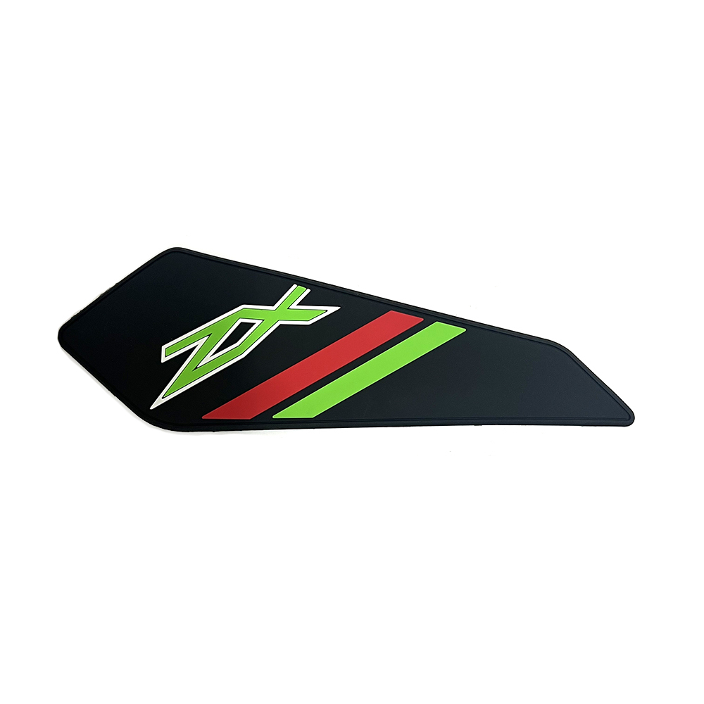 Tankcavas Motorcycle Tank Pad Protector Kit Sticker Anti Slip Fuel Tank Pad 3D Side Gas Knee Grip Traction Pads For Kawasaki Ninja ZX6R ZX-6R 2024-Tankcanvas